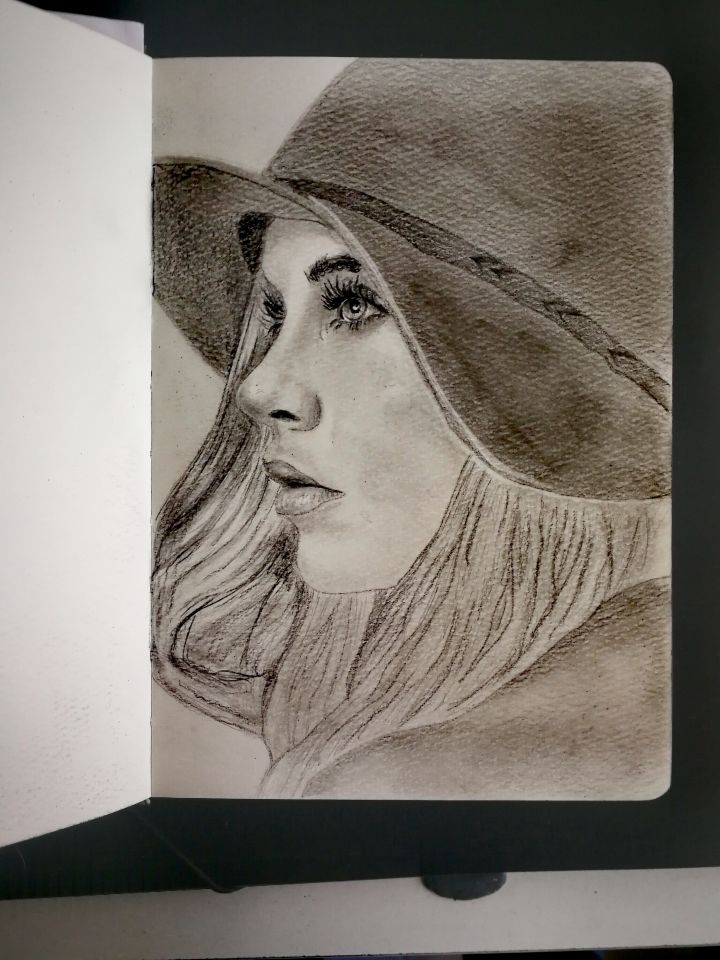 Mujer Del Sombrero